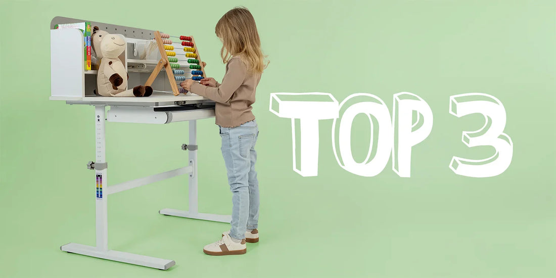 Ranking ergonomicznych biurek szkolnych dla dzieci - nasze TOP3