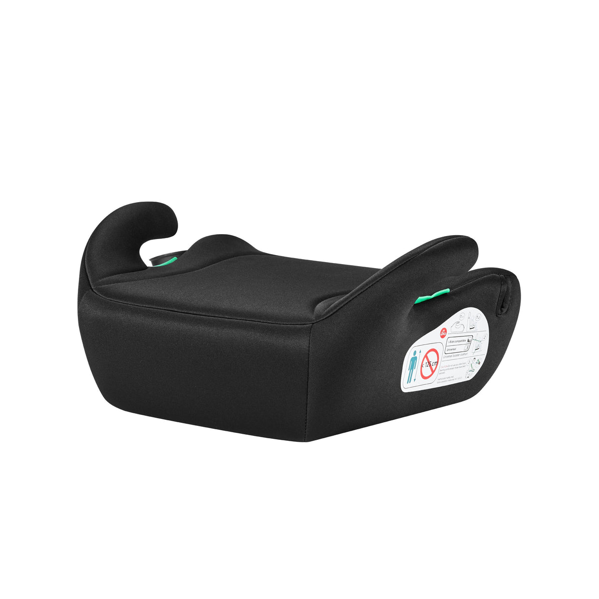 Tulano Cabby 20 Schwarzer Kindersitz (125-150 cm, I-Größe) 