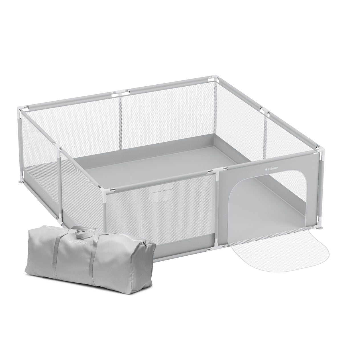 Tulano Cozy 28 Graues Laufgitter - 200 cm 