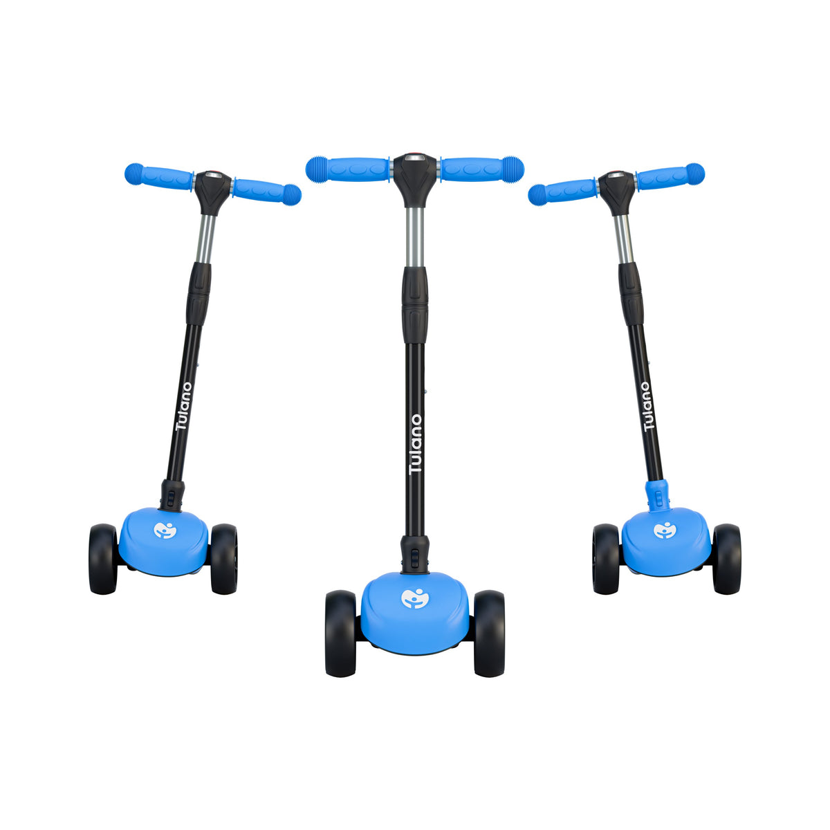 Rookie 15 Blauer LED-Balance-Scooter für Kinder 
