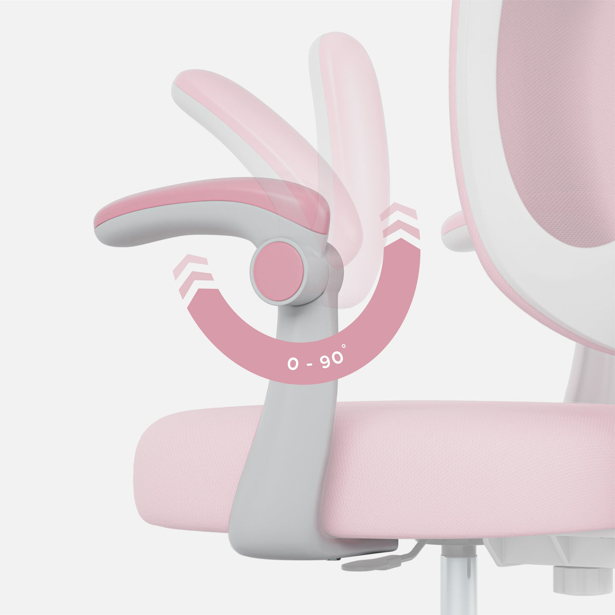 Mark Adler Junior 4.6 Rosa ergonomischer Kinderstuhl 