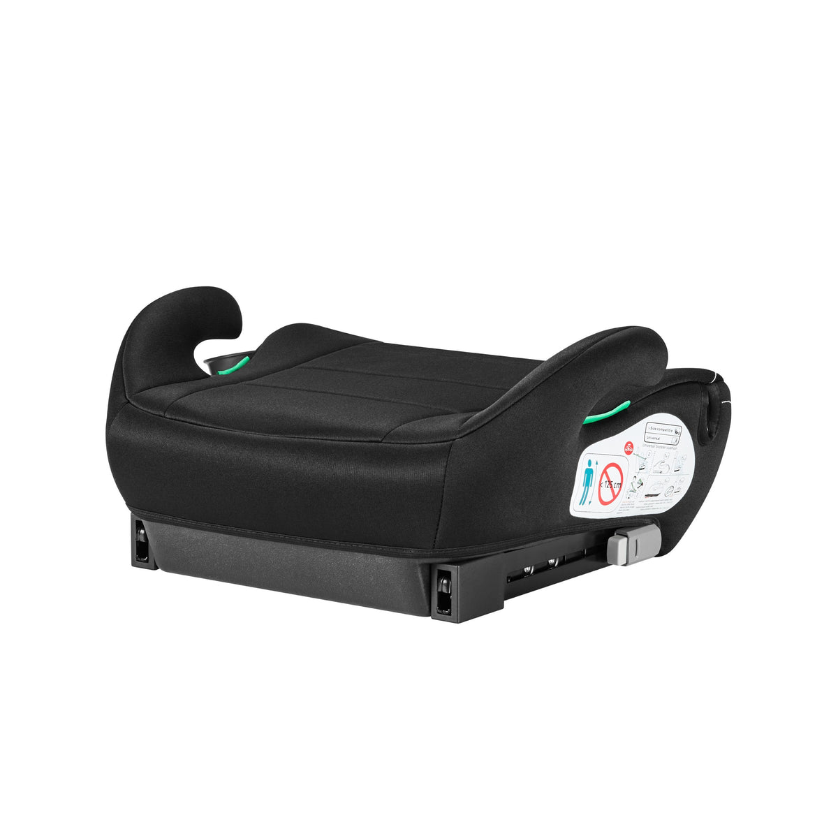Tulano Cabby 30 Schwarzer Kindersitz für Autos, 125-150 cm, Größe I 