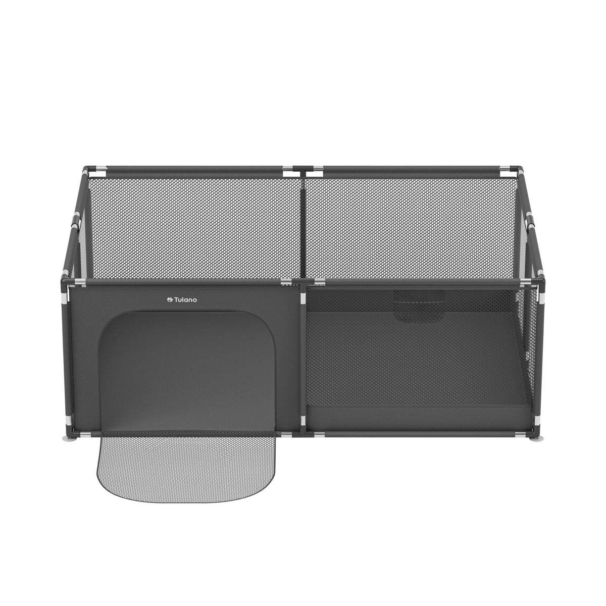 Tulano Cozy 22 Graphit Kinderlaufstall - 180 cm 