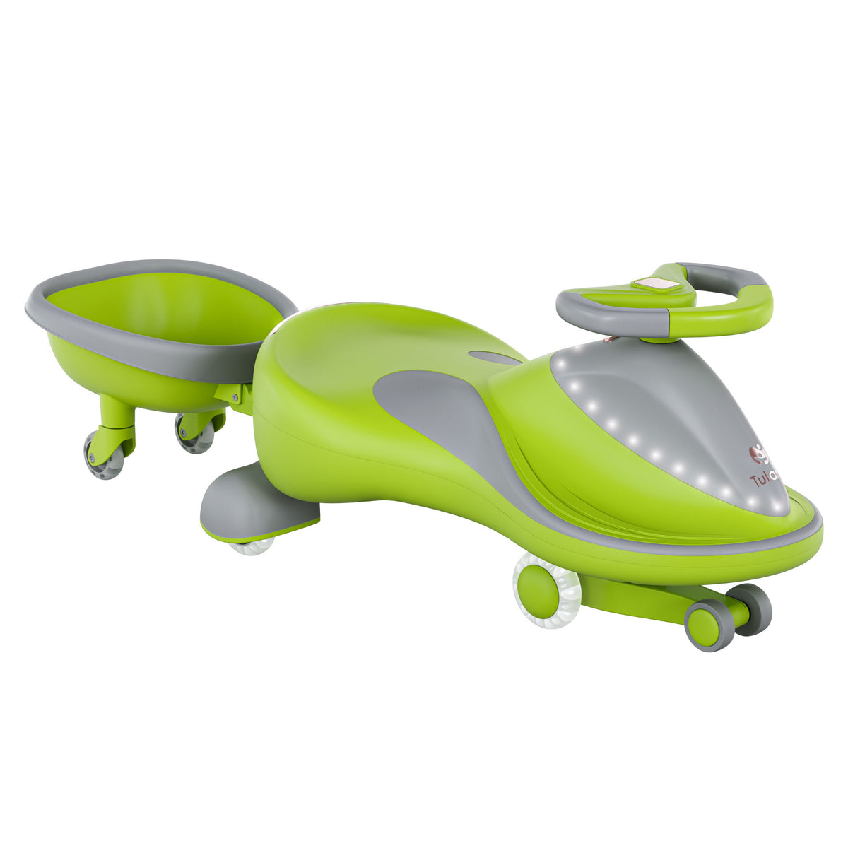 Tulano Focus 55 Grünes LED-Schwerkraft-Fahrzeug für Kinder 