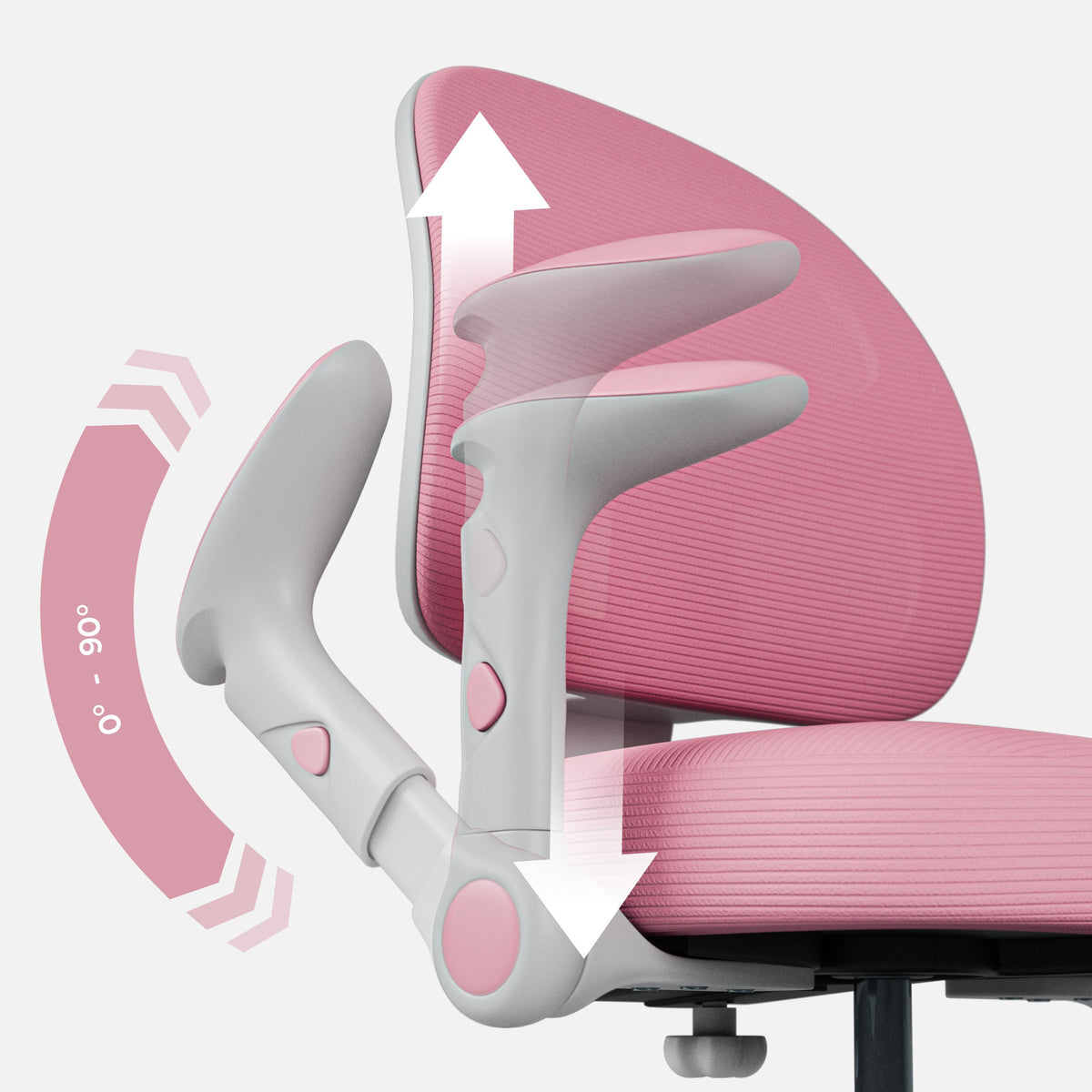 Mark Adler Junior 5.0 Rosa Verstellbarer Kindersitz 