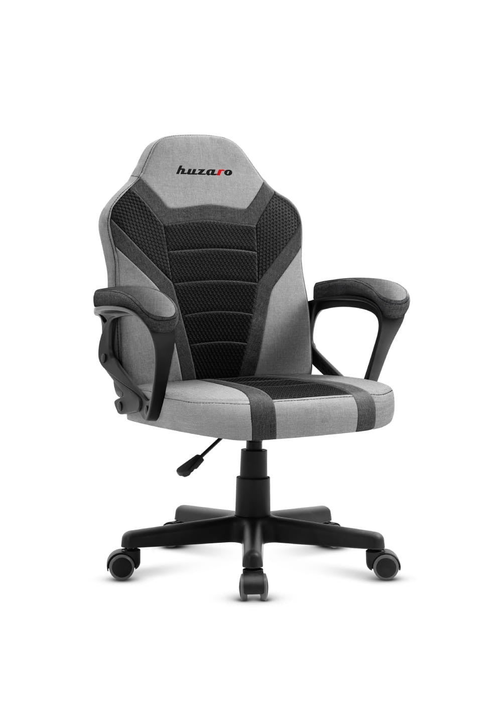 HUZARO RANGER 1.0 Grauer Mesh-Gaming-Stuhl für Kinder 