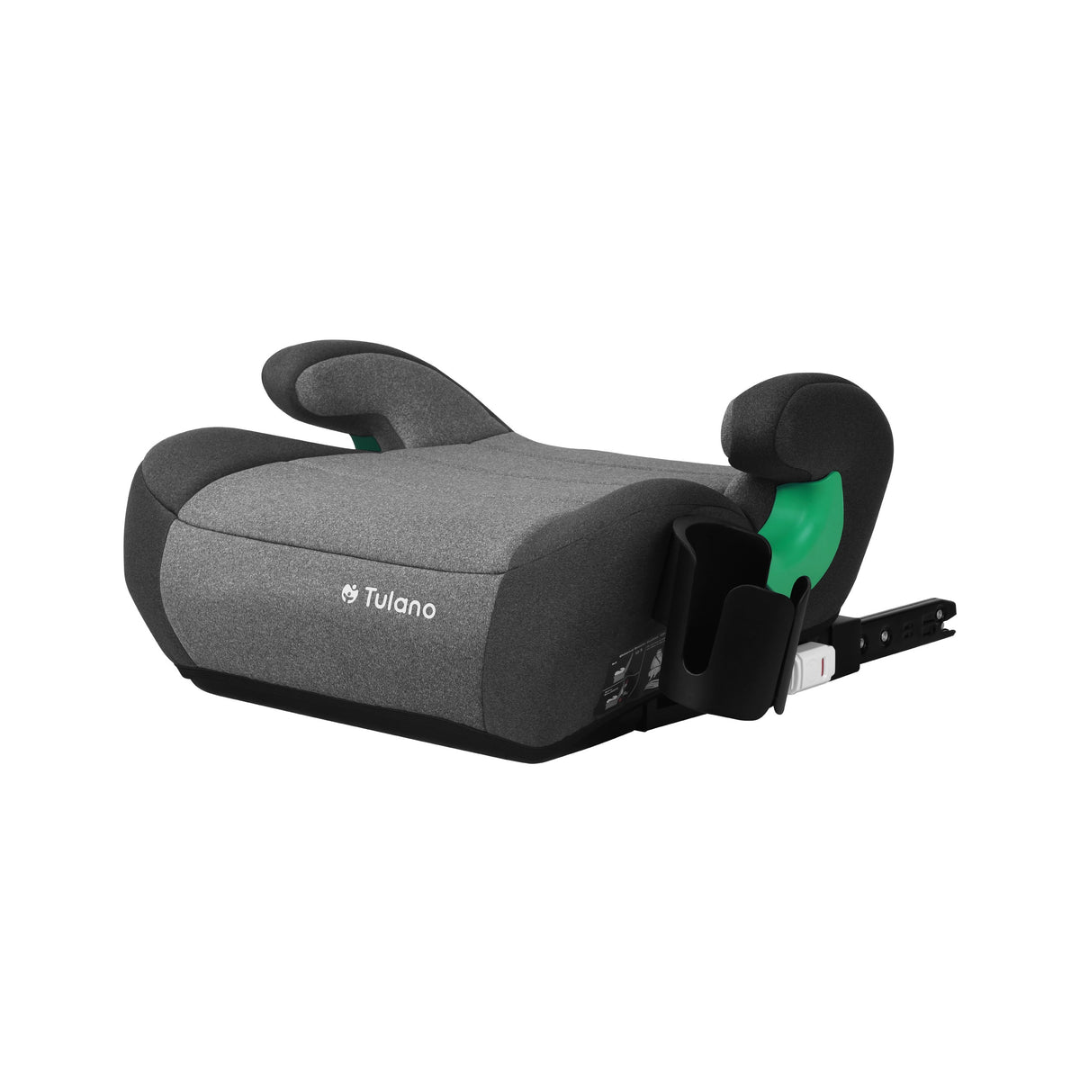 Tulano Cabby 35 Grau ISOFIX 125-150cm I-Size Kindersitz 