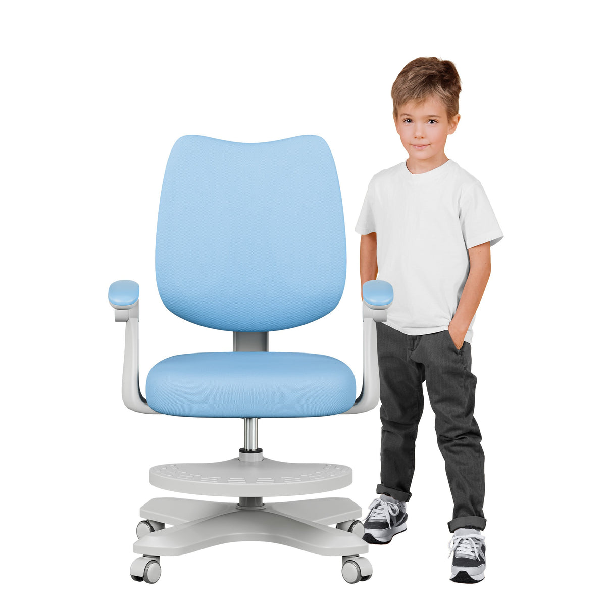 Mark Adler Junior 4.6 Blauer ergonomischer Kinderstuhl
