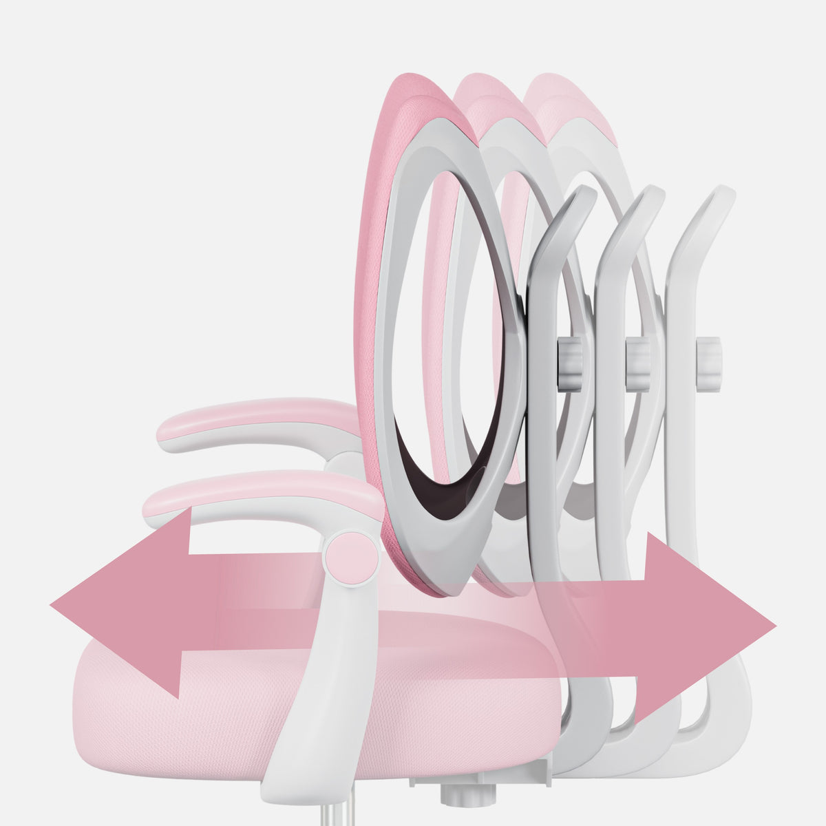 Mark Adler Junior 4.6 Rosa ergonomischer Kinderstuhl 