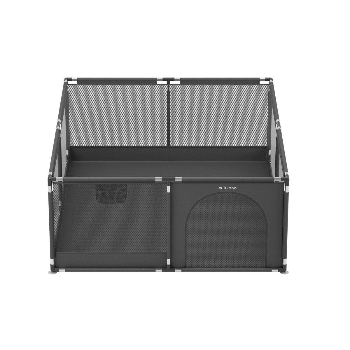 Tulano Cozy 25 Graphit Kinderlaufstall - 150 cm 