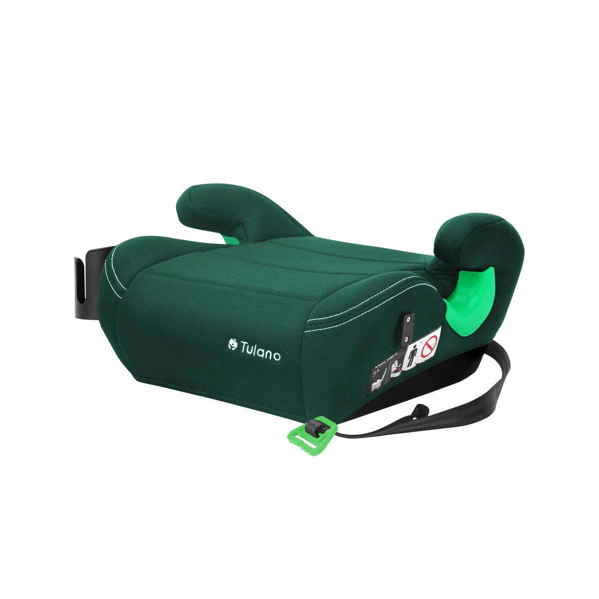 Tulano Cabby 25 Grüner Kindersitz für Autos, 125-150 cm, Größe I 