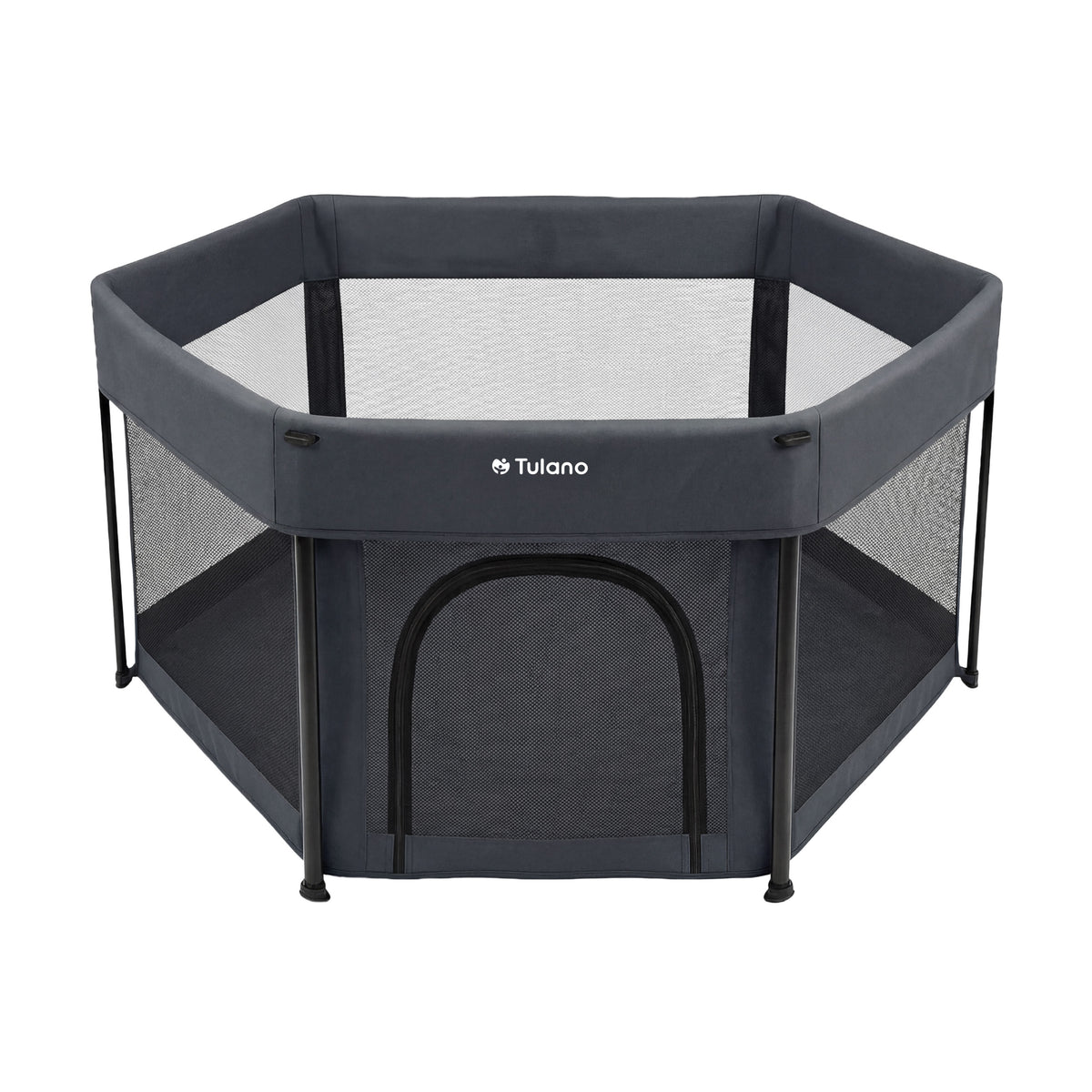 Tulano Cozy 30 Graphit Faltbarer Babylaufstall