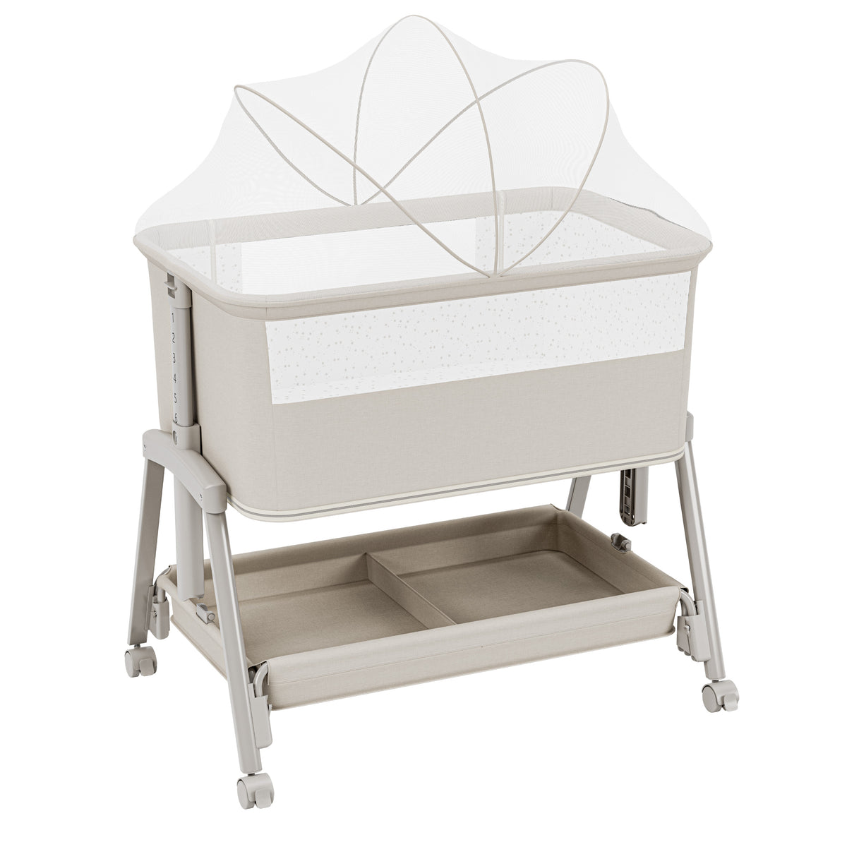 Beistellbett und Reisebett 4in1 Tulano Dream 55 Beige