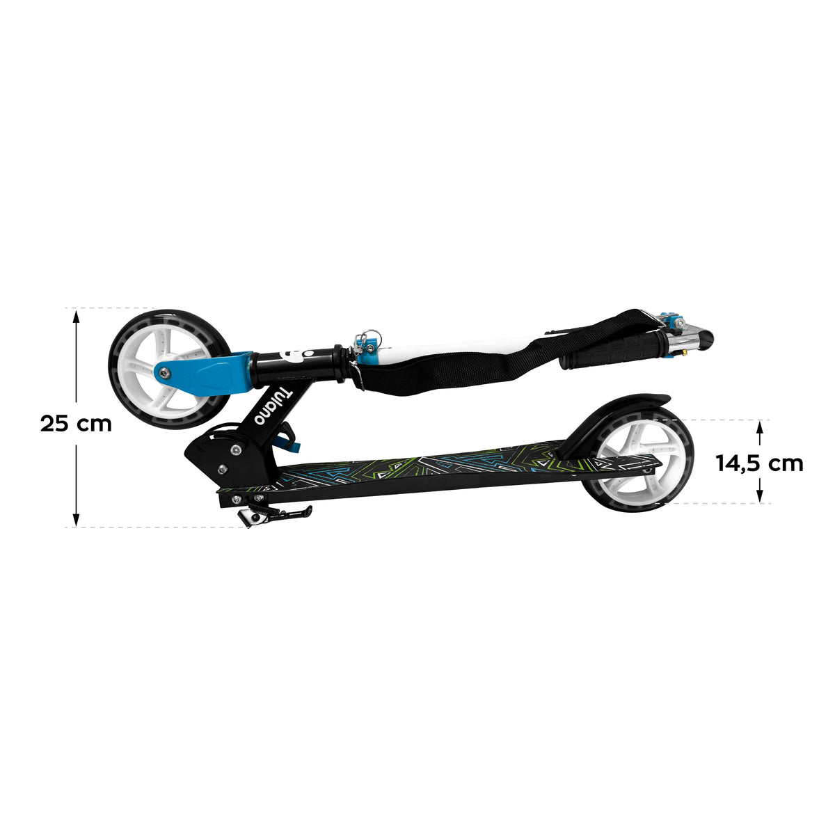 Tulano Rookie 40 Weißer LED-Scooter 