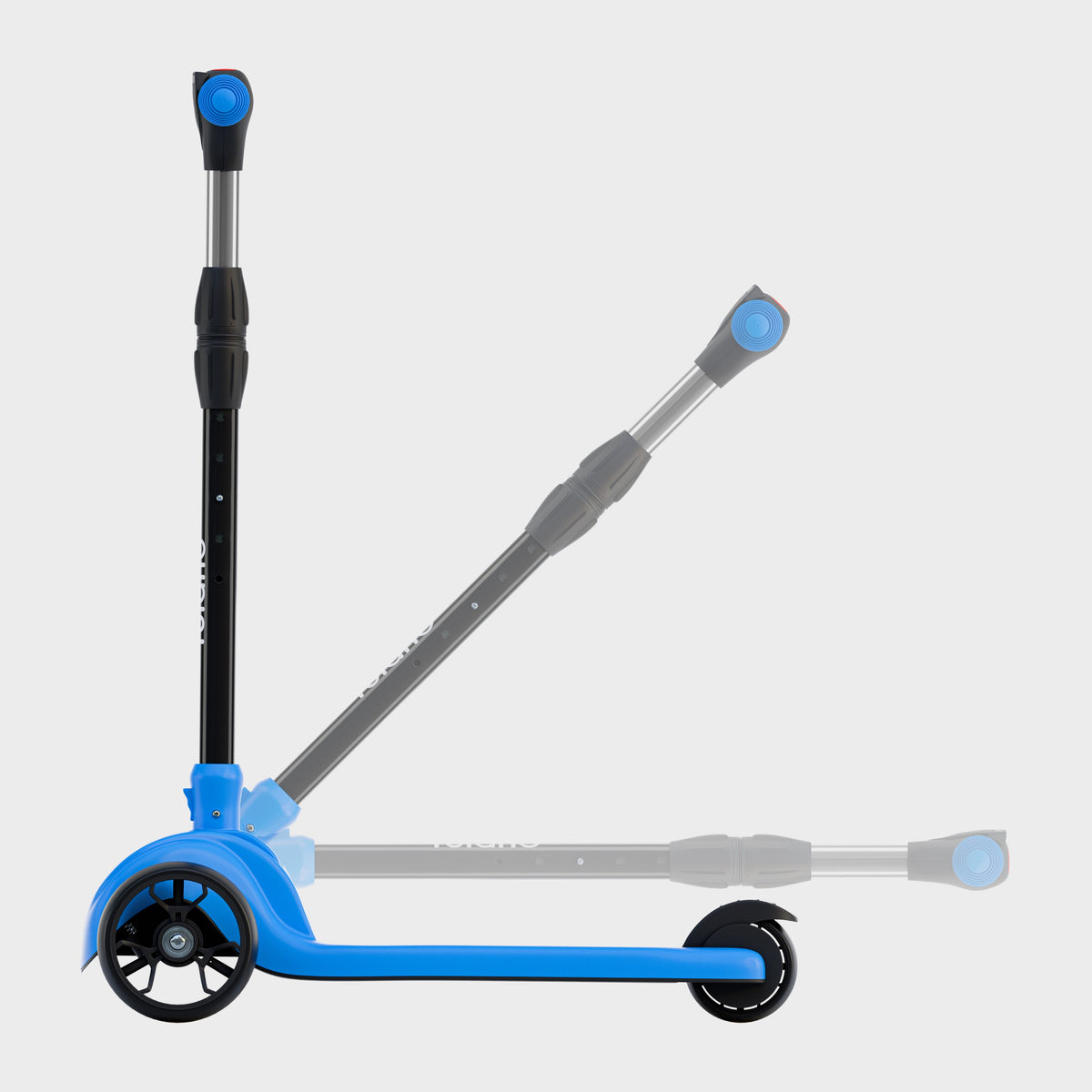 Rookie 15 Blauer LED-Balance-Scooter für Kinder 