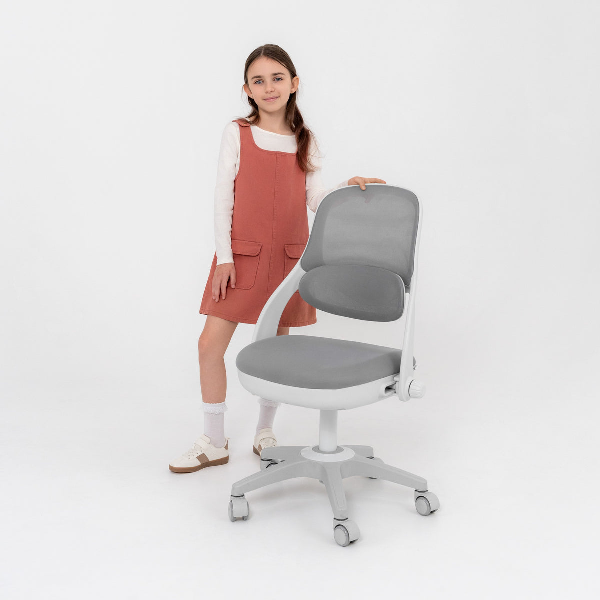 Mark Adler Junior 4.7 Grauer Kinderdrehstuhl 