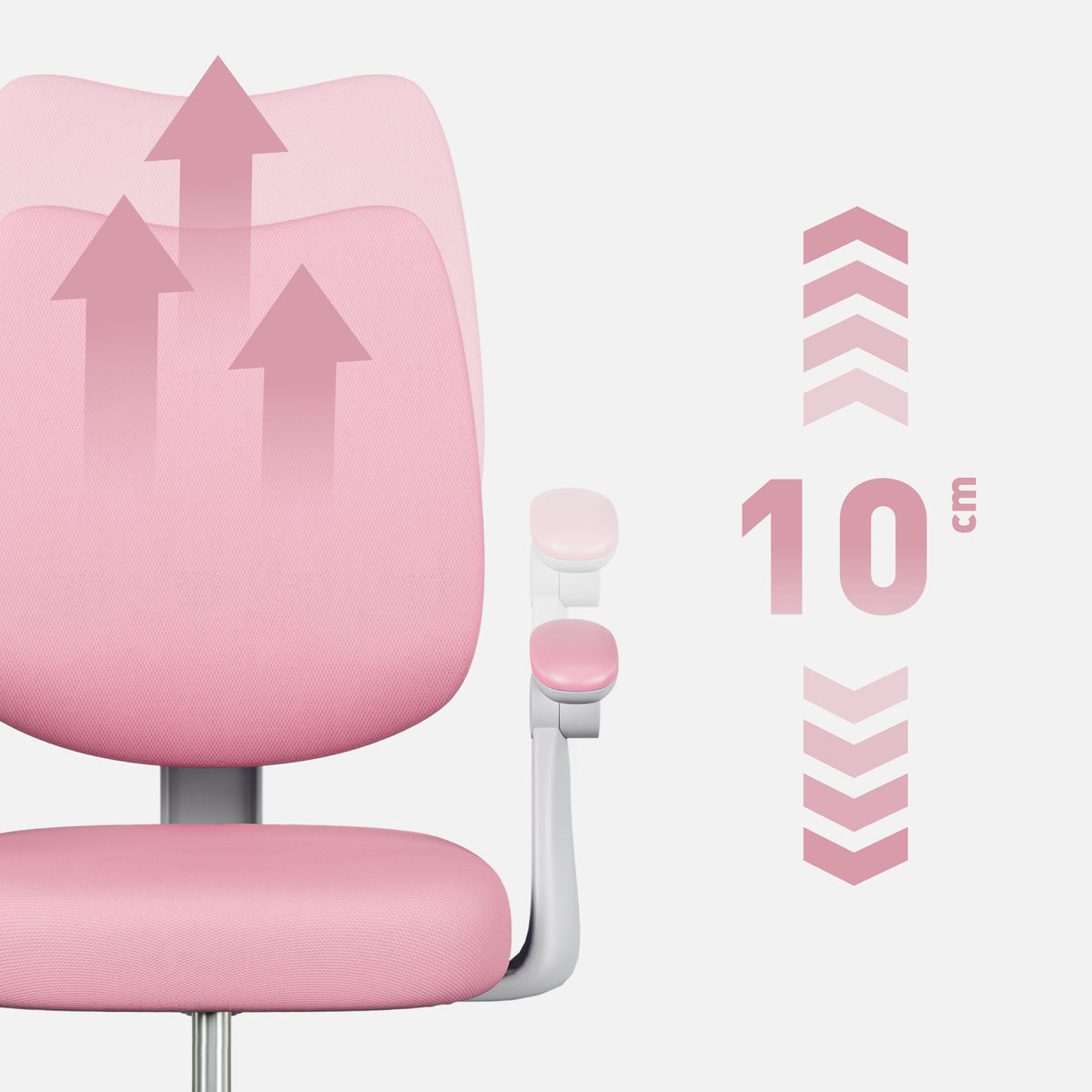 Mark Adler Junior 4.6 Rosa ergonomischer Kinderstuhl 