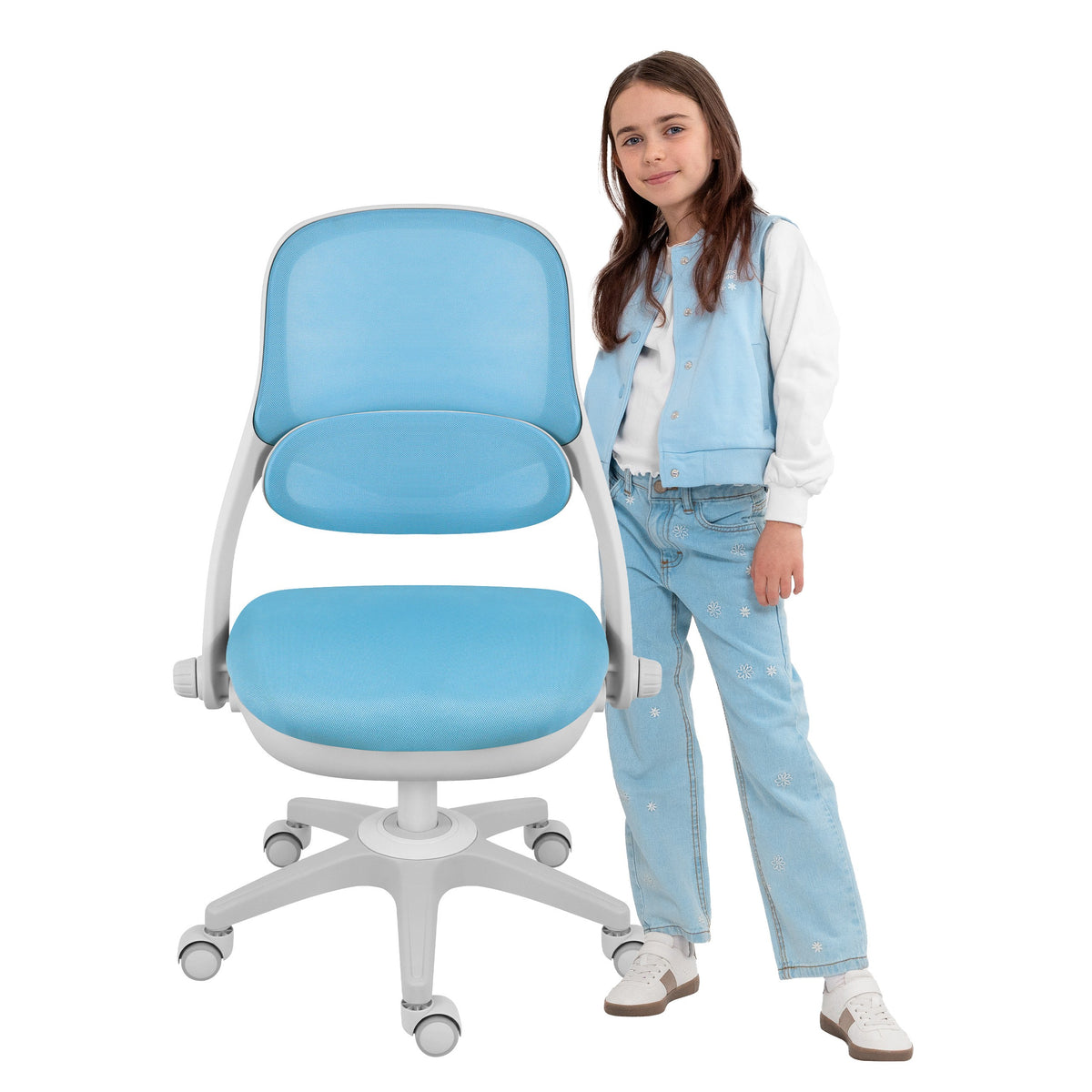 Mark Adler Junior 4.7 Blauer Kinderdrehstuhl 