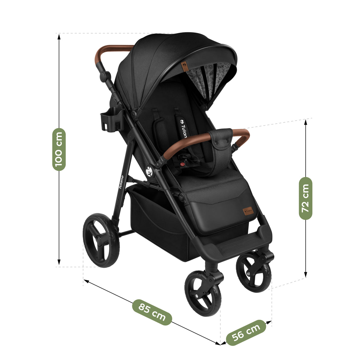 Buggy Tulano Avignon 35 Black