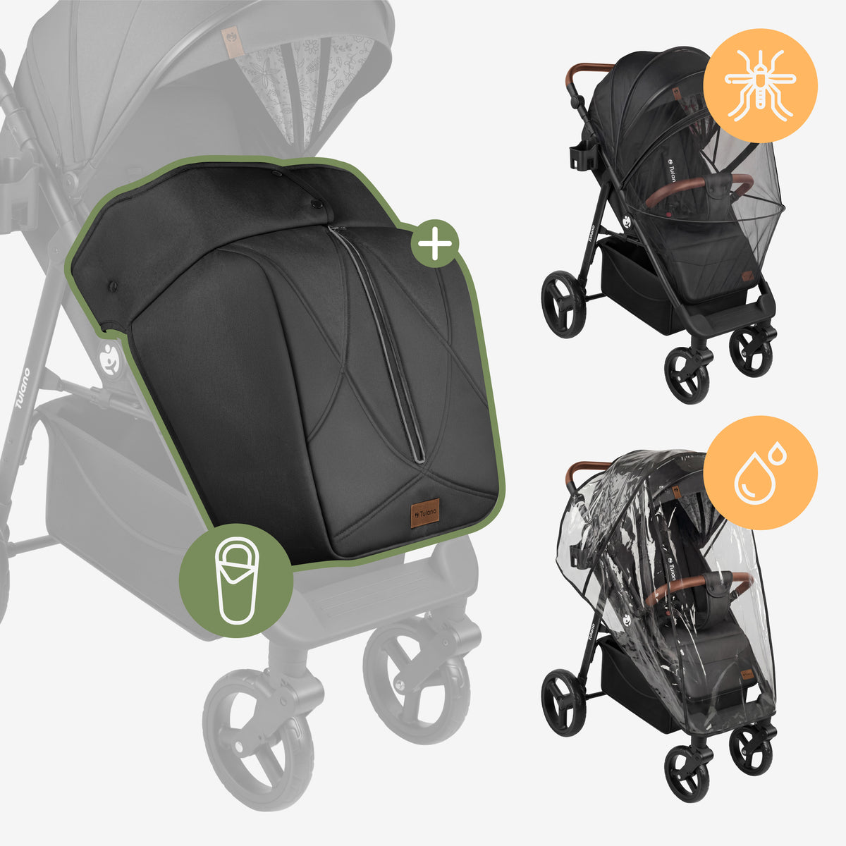 Buggy Tulano Avignon 35 Black