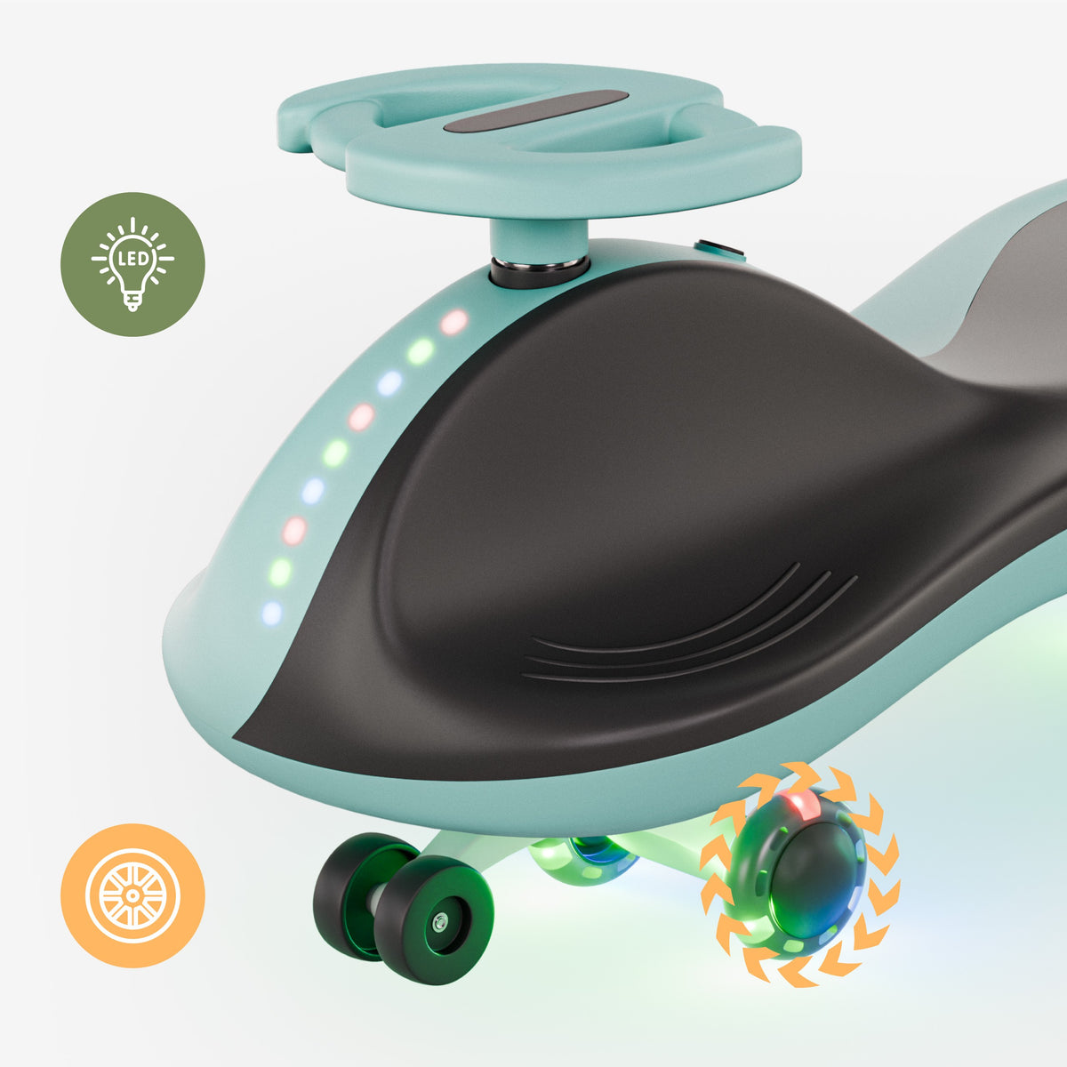 Tulano Focus 35 LED-Schwerkraft-Elektroauto für Kinder 