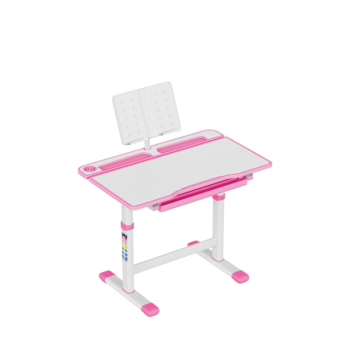 Ergonomischer Kinderschreibtisch Mark Adler Study 3.0 Rosa 66 cm 