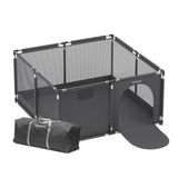 Tulano Cozy 20 Graphit Laufstall - 130 cm 