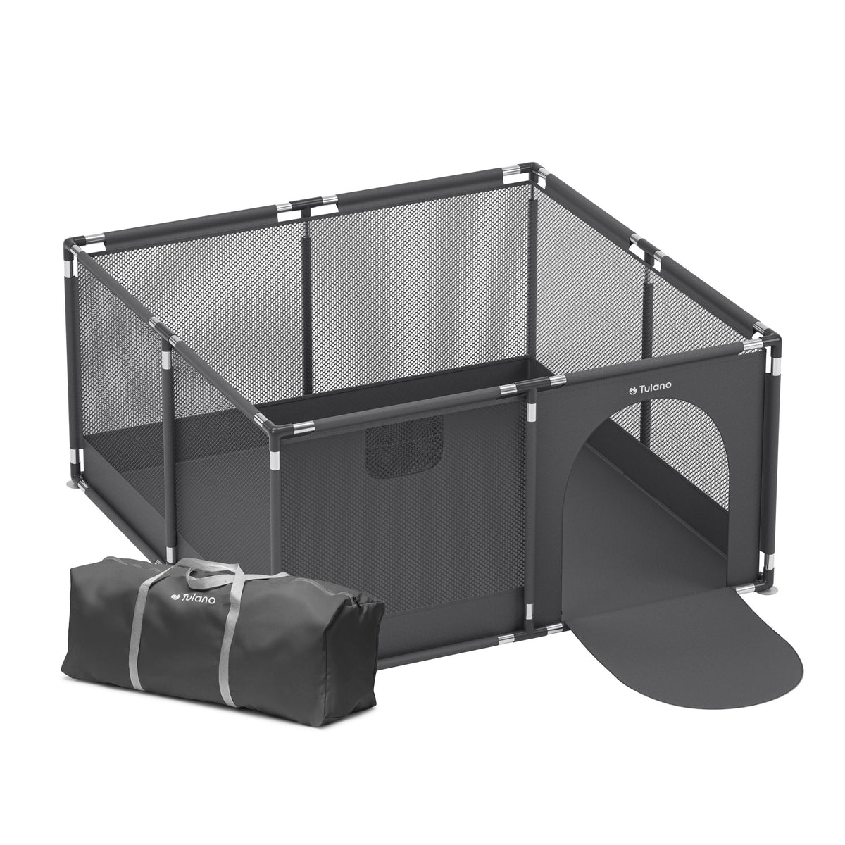 Tulano Cozy 20 Graphit Laufstall - 130 cm 