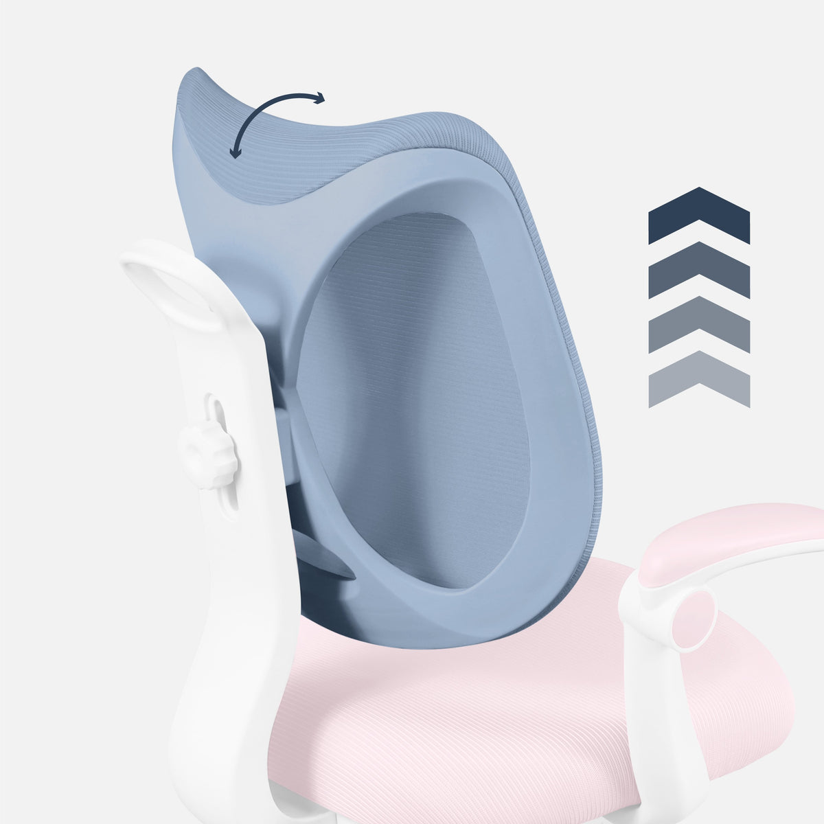 Mark Adler Junior 4.6 Rosa ergonomischer Kinderstuhl 