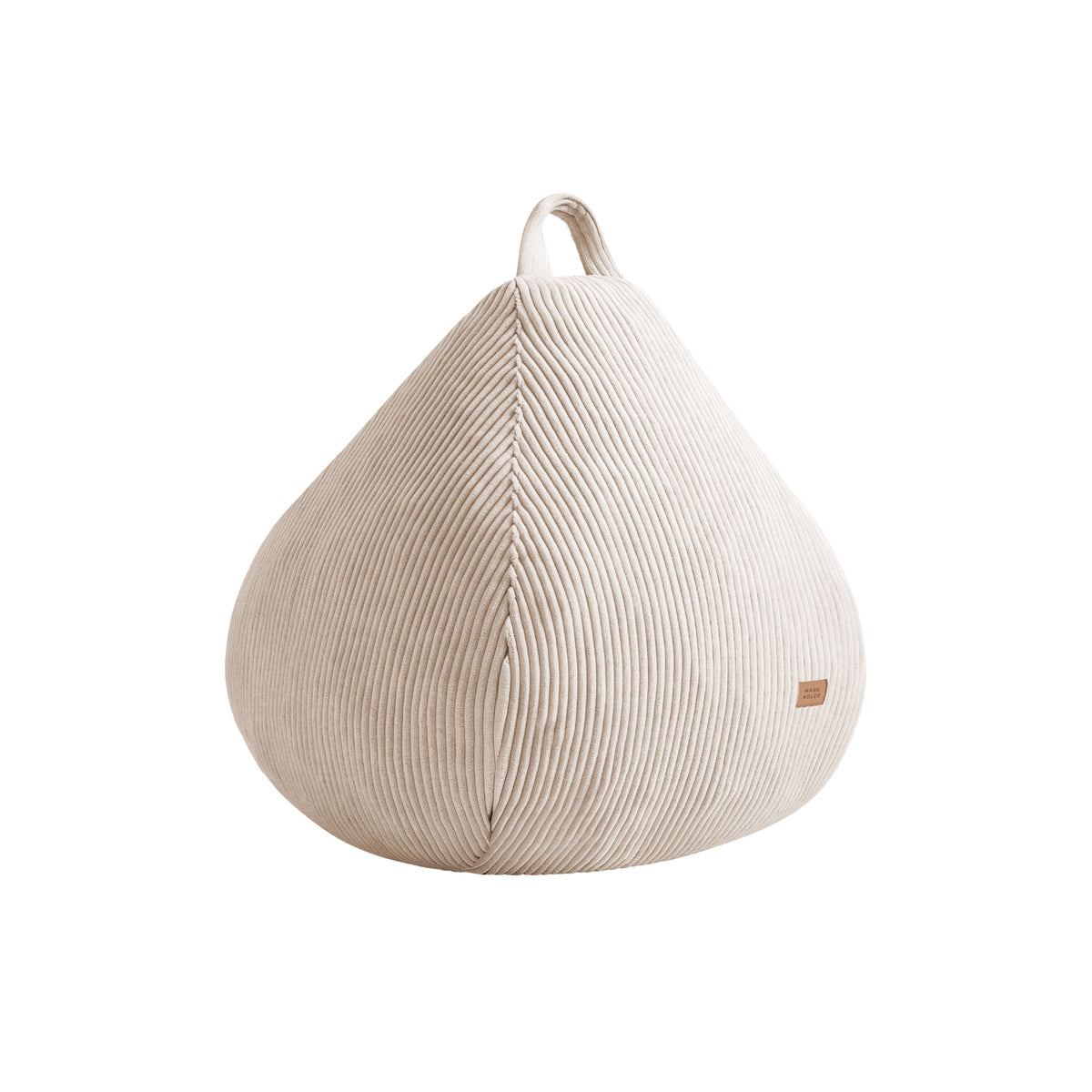 Cord-Sitzsack beige Mark Adler Comfy 1.0 Beige