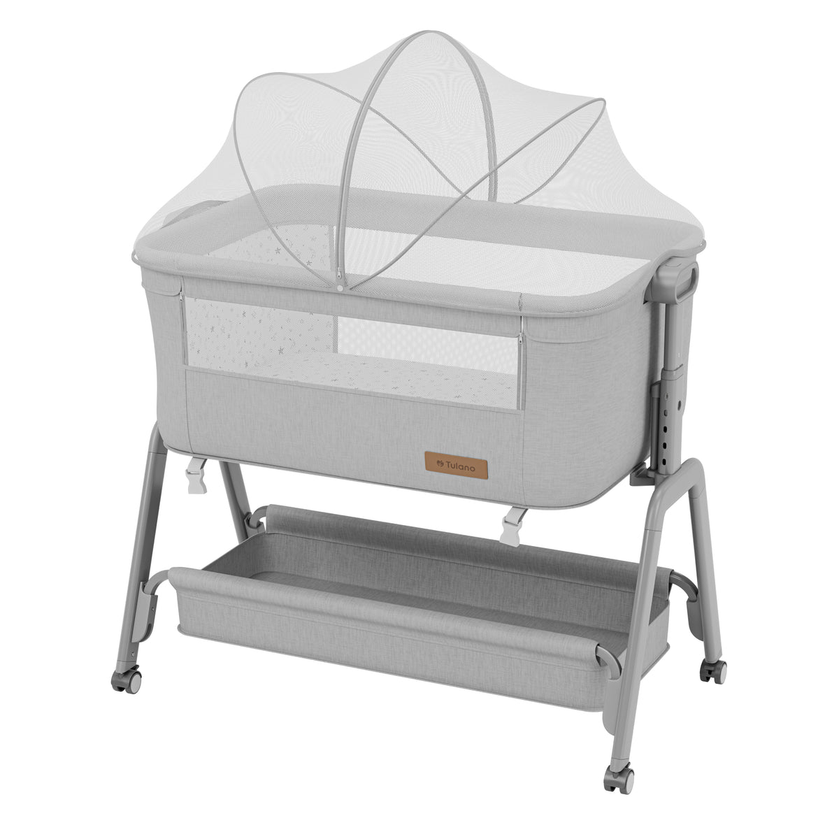 3-in-1-Reisebett Tulano Dream 50 Hell-Grau