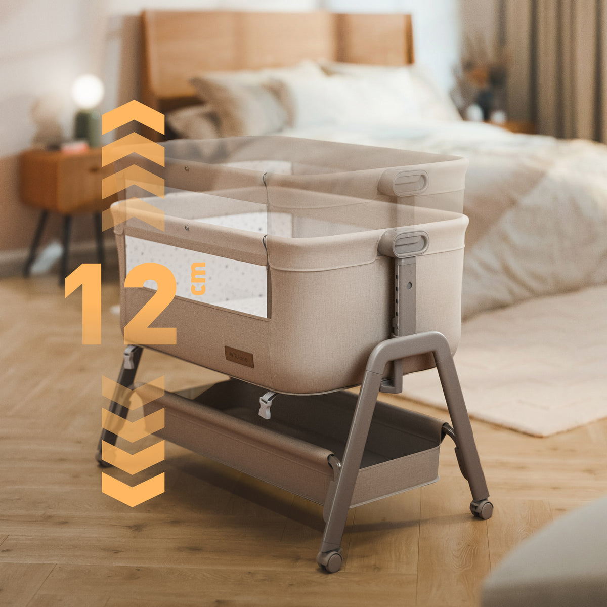 3-in-1-Reisebett Tulano Dream 50 Beige