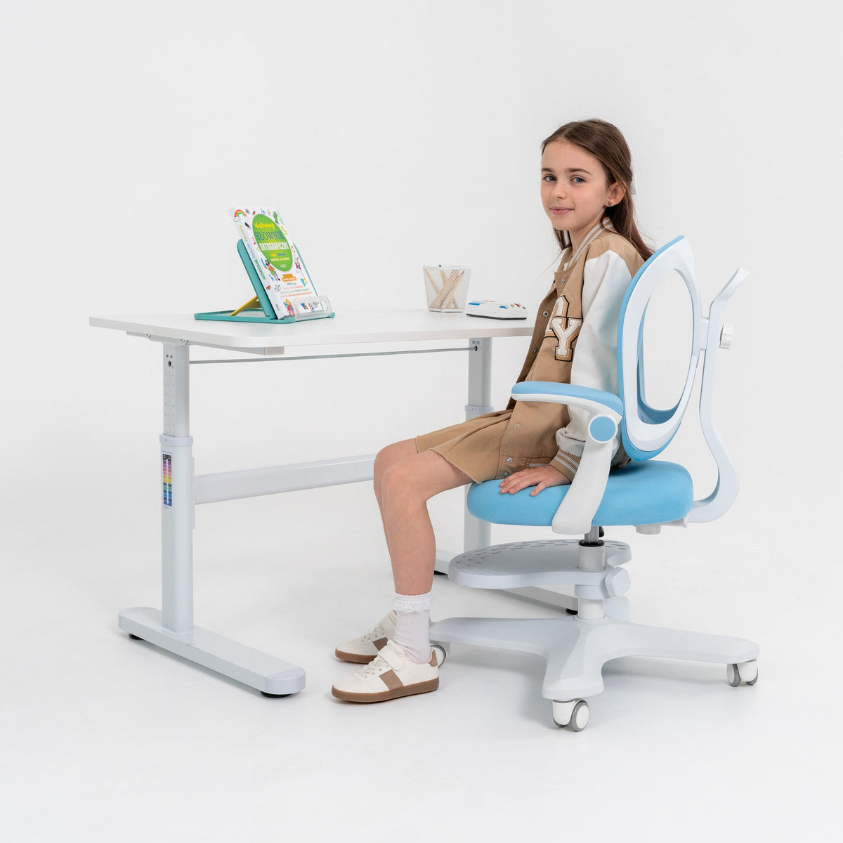 Mark Adler Junior 4.6 Blauer ergonomischer Kinderstuhl
