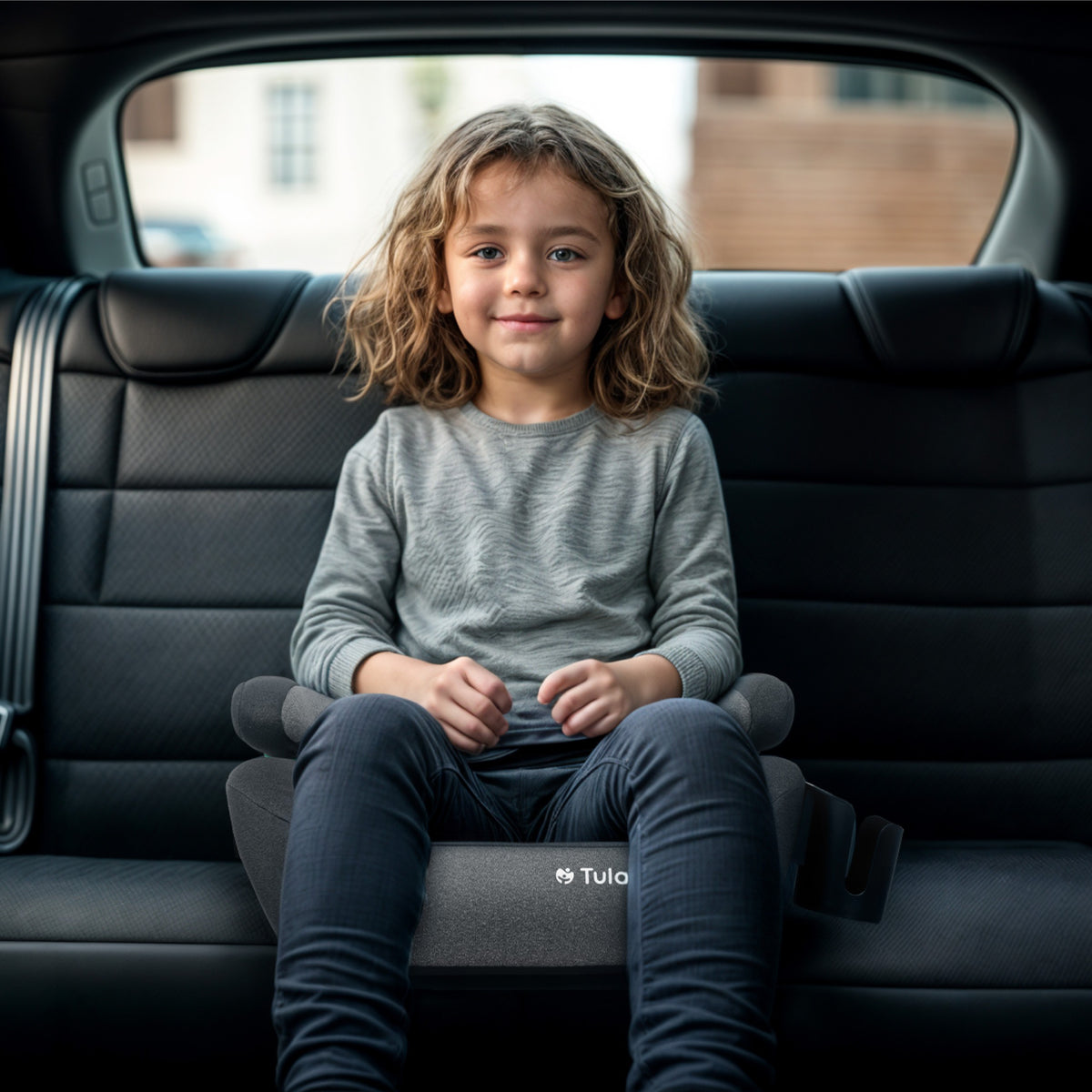 Tulano Cabby 35 Grau ISOFIX 125-150cm I-Size Kindersitz 