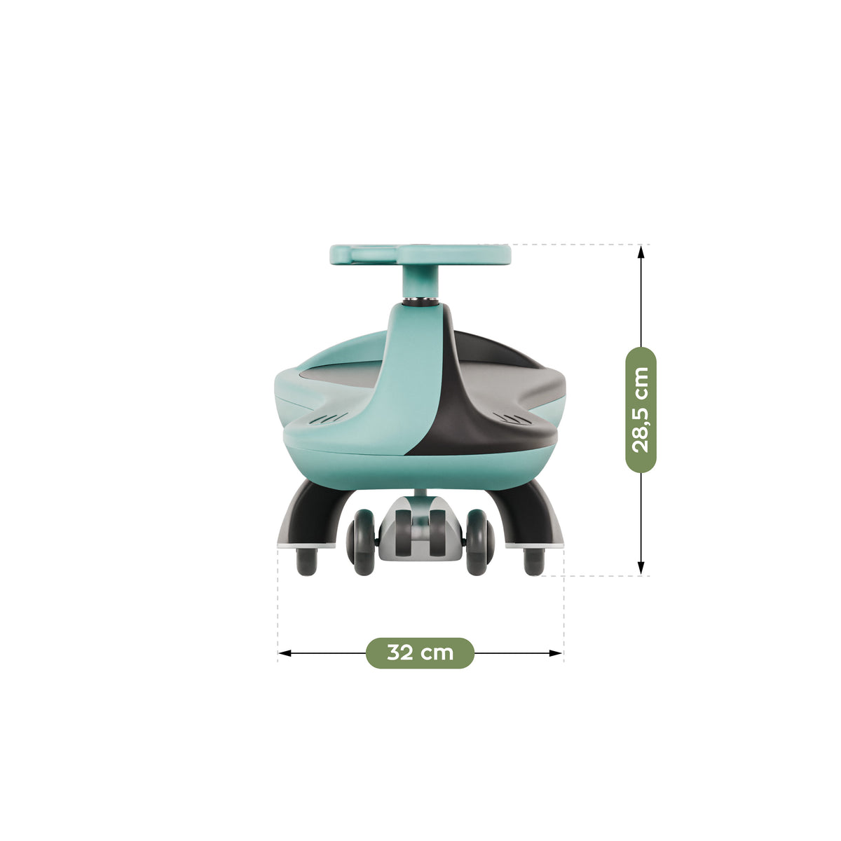 Tulano Focus 35 LED-Schwerkraft-Elektroauto für Kinder 