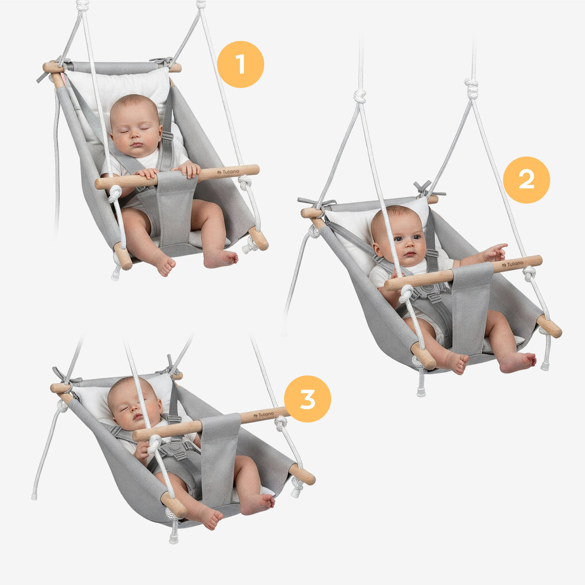 Hop 40 3-in-1-Babyschaukel