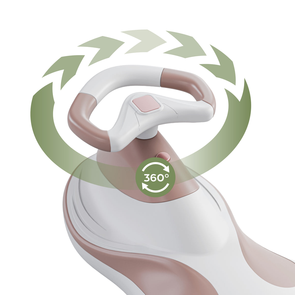 Lenkrad um 360° drehbar