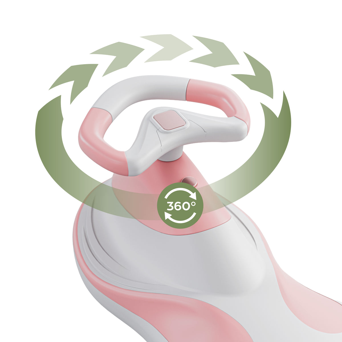 Lenkrad um 360° drehbar