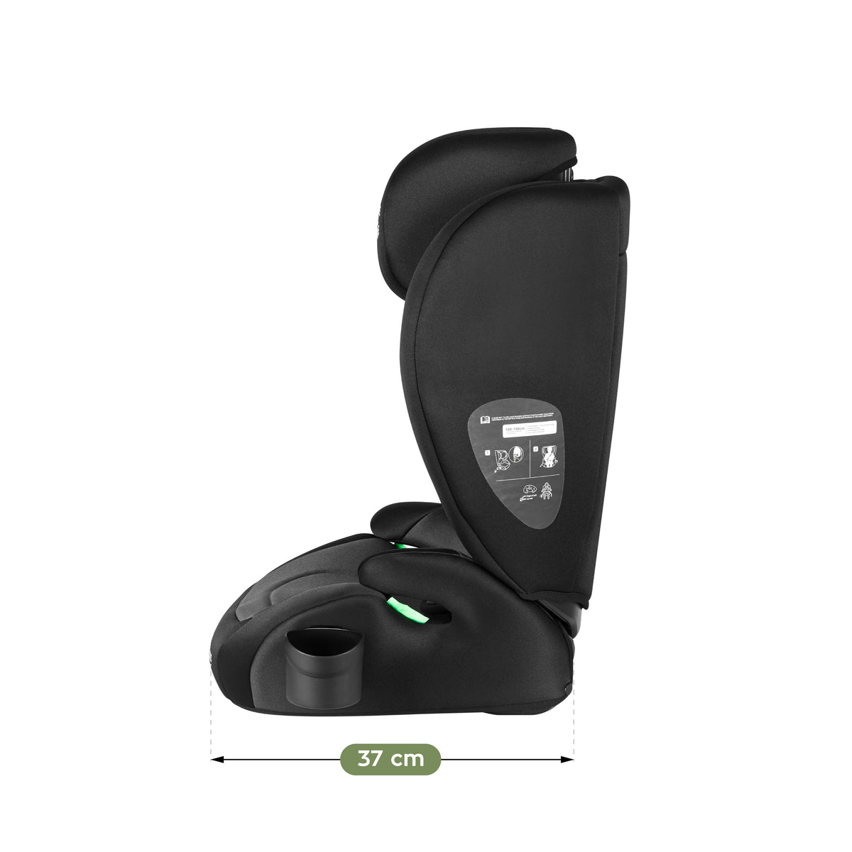 Tulano Joy 20 Schwarz-Grau Autositz 100-150cm I-Größe 
