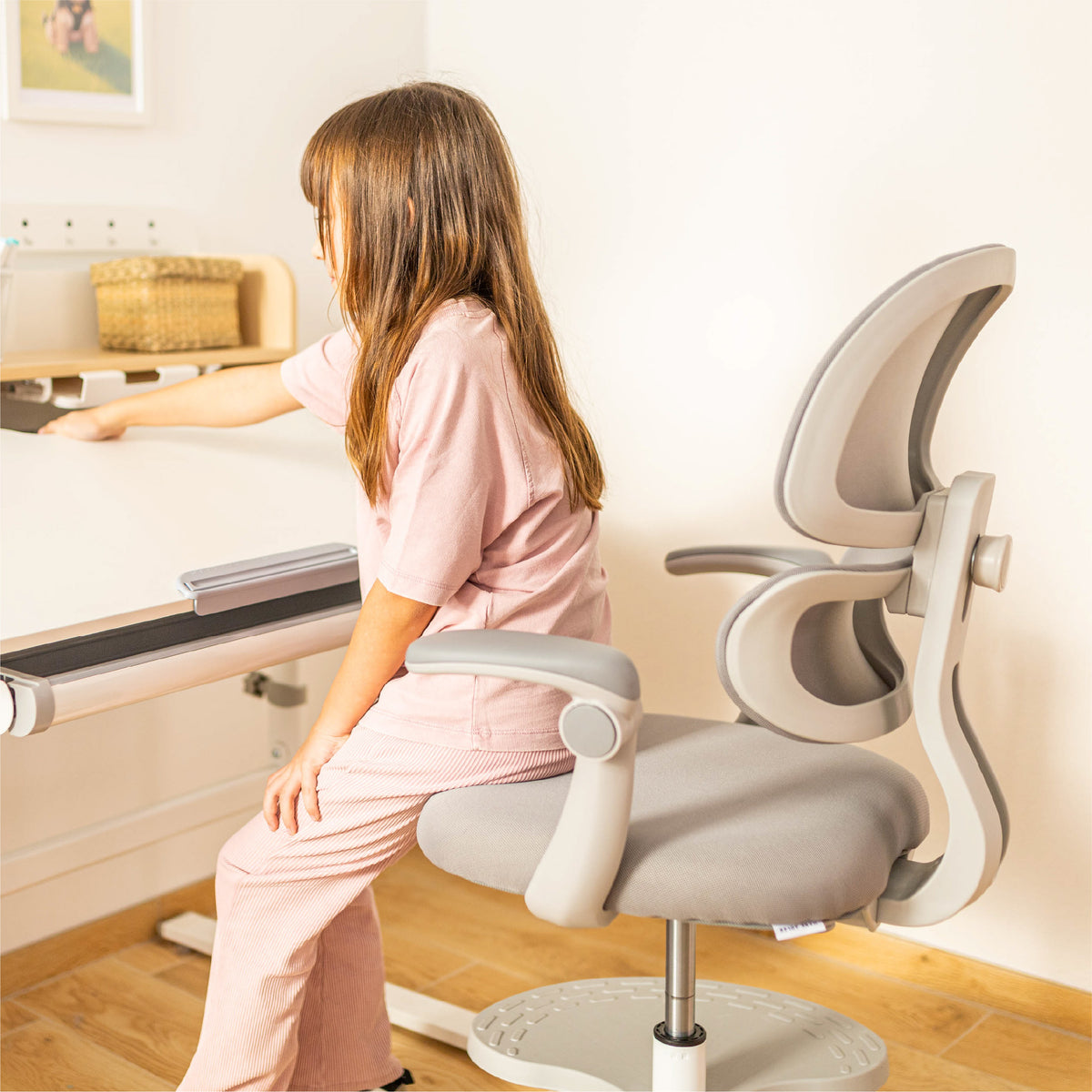 Mark Adler Junior 4.4 Grau Ergonomischer Kinderstuhl