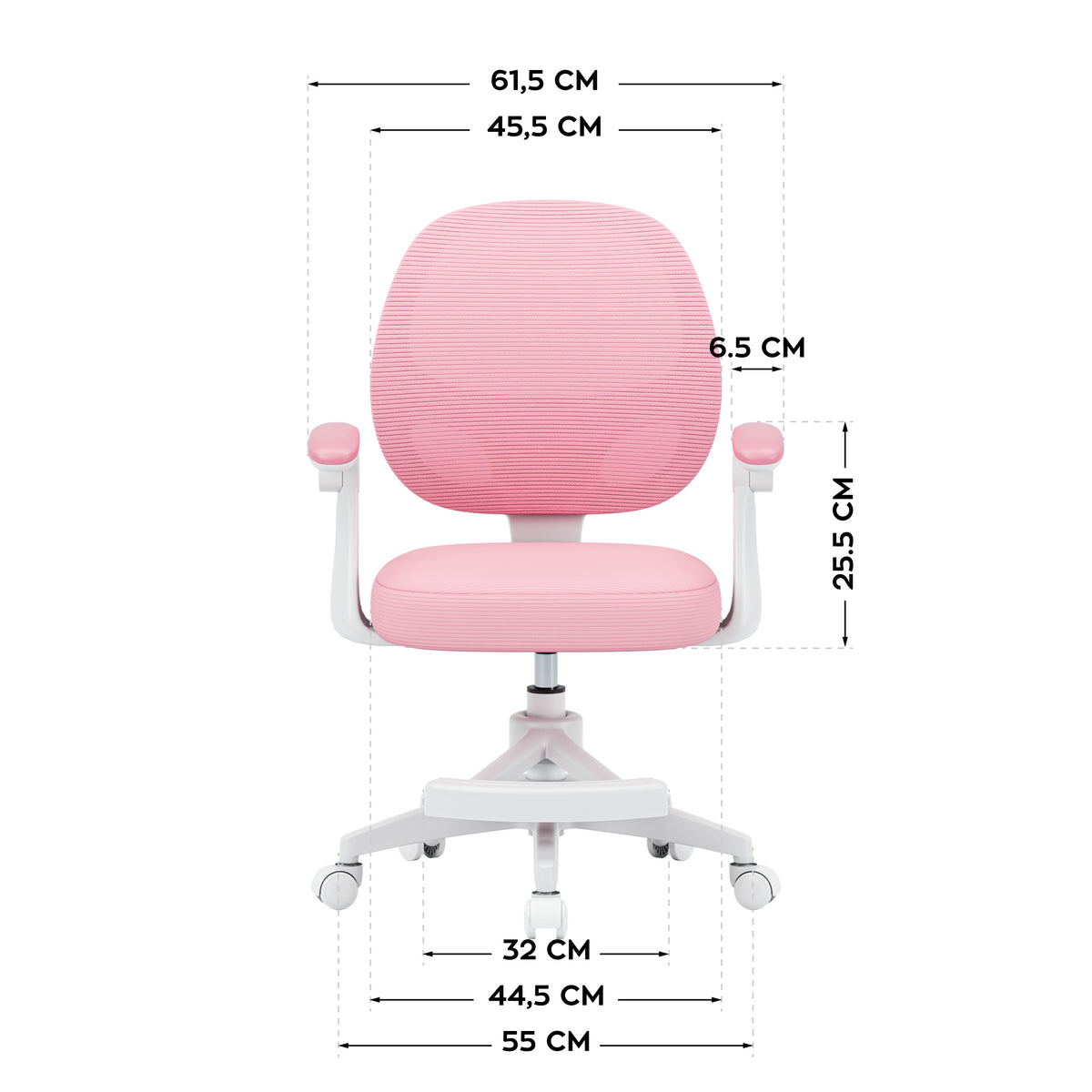 Mark Adler Junior 3.1 Pinker Kinderdrehstuhl