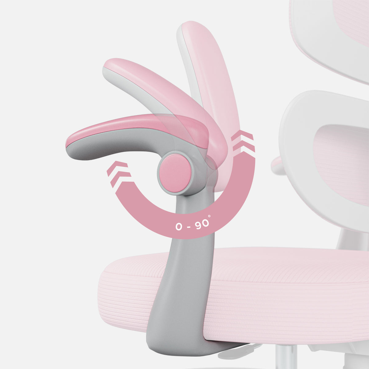 Mark Adler Junior 4.4 Rosa Ergonomischer Kinderstuhl