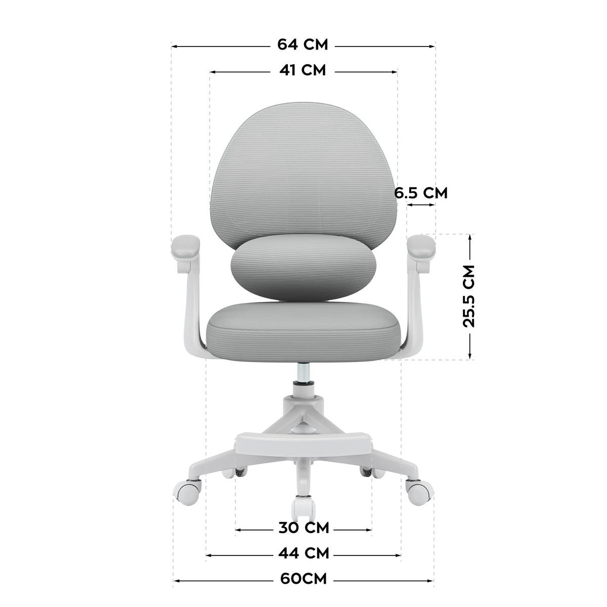Mark Adler Junior 4.5 Grauer verstellbarer Kindersitz