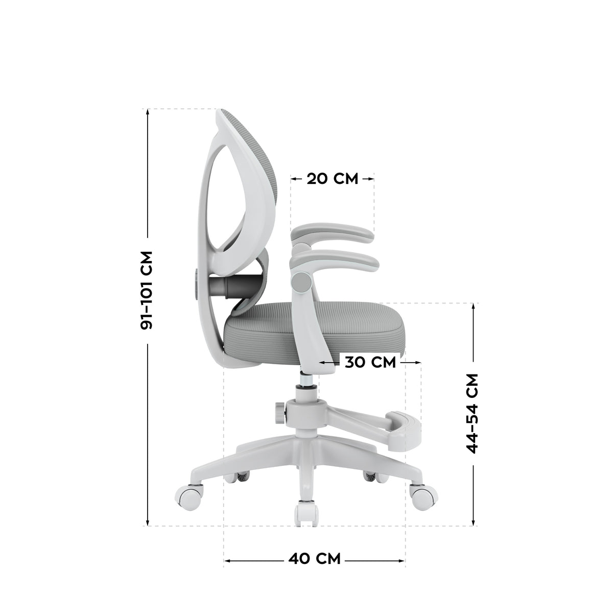 Mark Adler Junior 4.5 Grauer verstellbarer Kindersitz