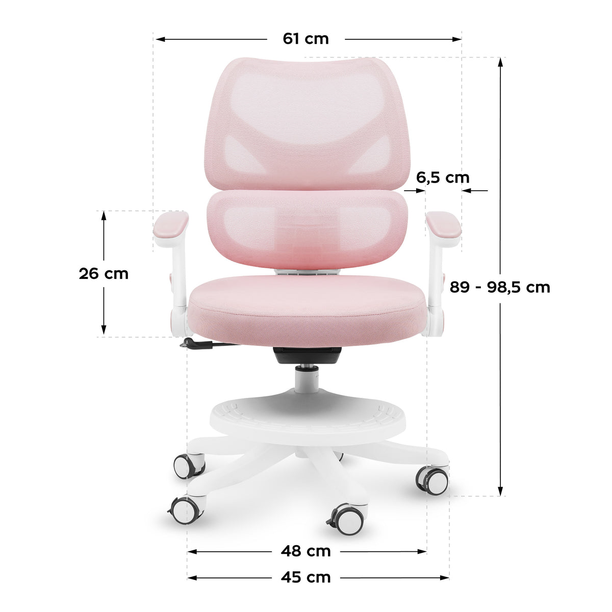 Mark Adler Junior 5.3 Drehstuhl in Rosa 