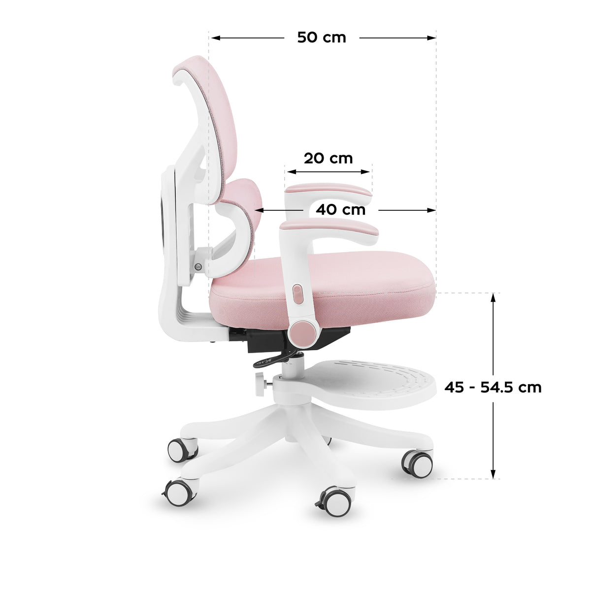 Mark Adler Junior 5.3 Drehstuhl in Rosa 