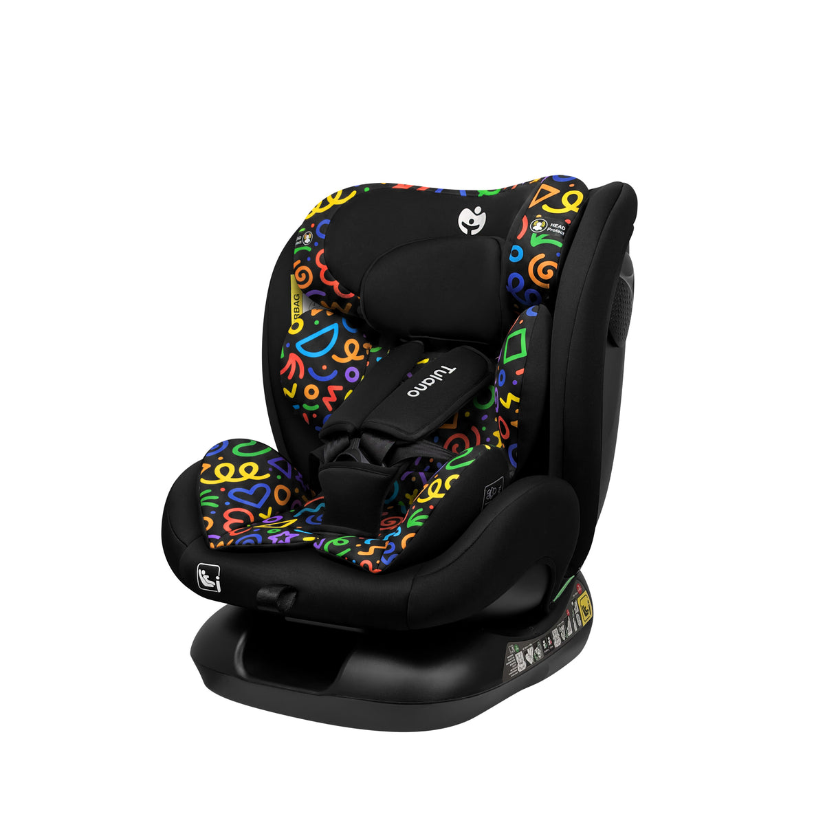 Kindersitz Tulano Loom 15 Black Loco
