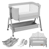 3-in-1-Reisebett Tulano Dream 50 Hell-Grau