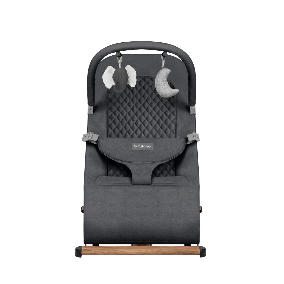 Babywippe Babyschaukel Beige Tulano Moon 30 Graphite