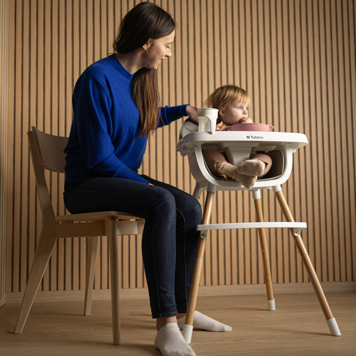 Morsel Baby-Fütterungsstuhl. Eine sichere Reise in neue Geschmacksrichtungen